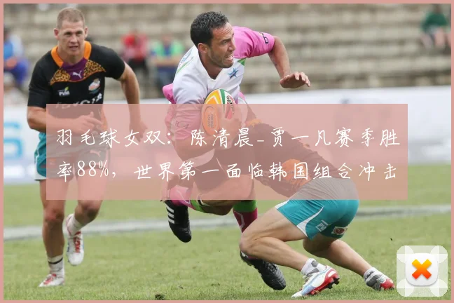 羽毛球女双:陈清晨_贾一凡赛季胜率88%,世界第一面临韩国组合冲击